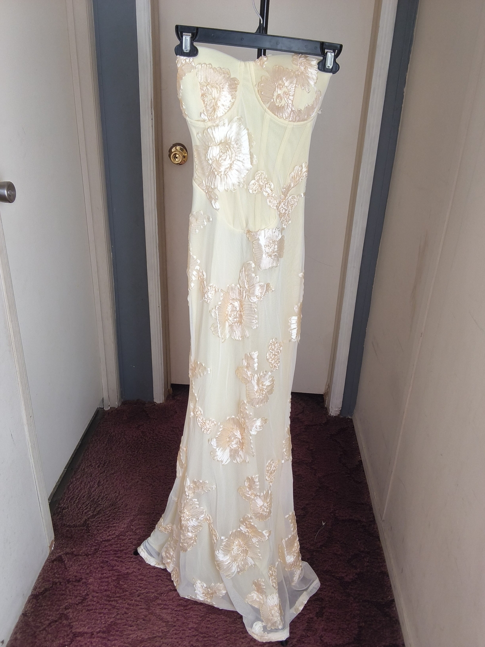 Nefertiti Maxi Dress in Lemon by the brand